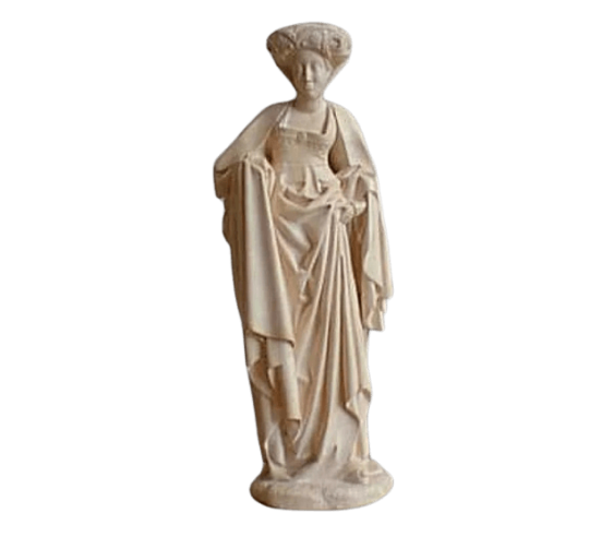 Estatua de Sibila del Real Monasterio de Brou