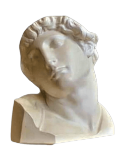 Busto del esclavo moribundo según Miguel Ángel