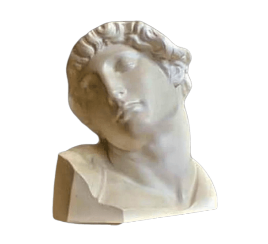 Bust of the Dying Slave after Michelangelo