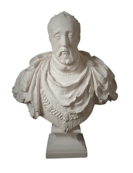 Busto de Enrique II, rey de Francia, según Germain Pilon
