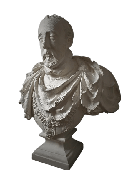 Busto de Enrique II, rey de Francia, según Germain Pilon