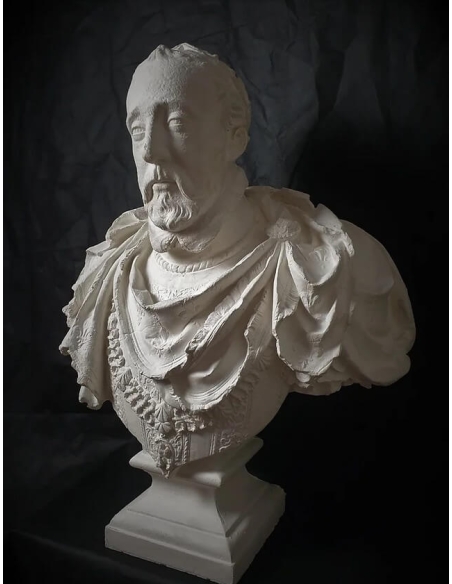 Busto de Enrique II, rey de Francia, según Germain Pilon