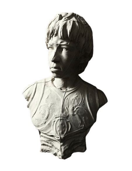 Bust of Lorenzo de Medicis, known as Lorenzo the Magnificent.