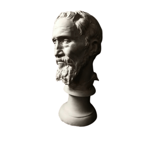 Busto de Miguel Ángel Buonarroti, conocido como...