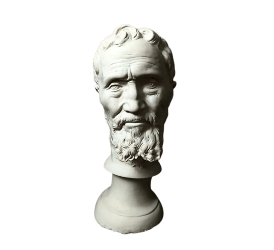 Busto de Miguel Ángel Buonarroti, conocido como...