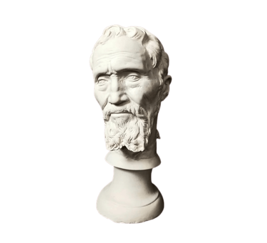 Bust of Michelangelo Buonarroti, known as...