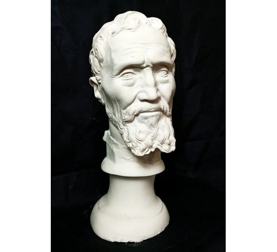Bust of Michelangelo Buonarroti, known as...