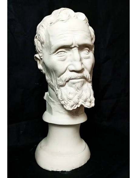 Bust of Michelangelo Buonarroti, known as Michelangelo, after Daniele Ricciarelli