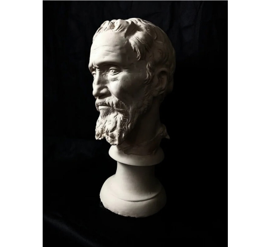 Busto de Miguel Ángel Buonarroti, conocido como...