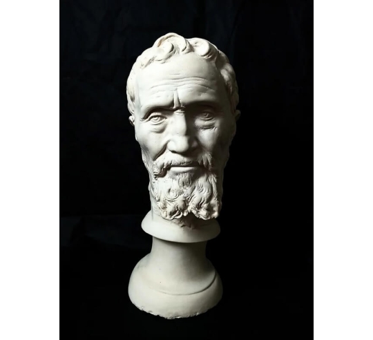 Bust of Michelangelo Buonarroti, known as...