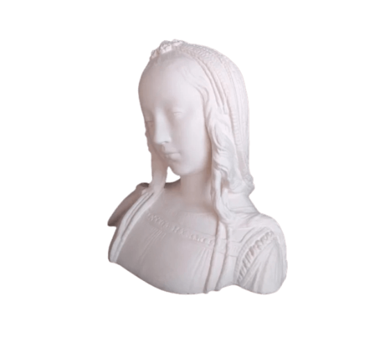 Bust of the Virgin on the pillar, Saint Galmier...