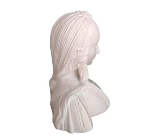 Bust of the Virgin on the pillar, Saint Galmier...