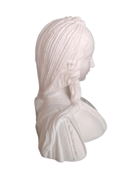 Busto de la Virgen del pilar, iglesia de Saint Galmier