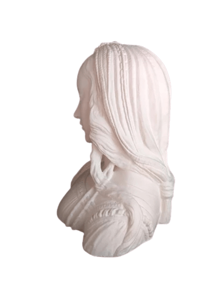 Busto de la Virgen del pilar, iglesia de Saint Galmier