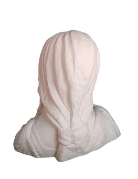 Bust of the Virgin on the pillar, Saint Galmier Church