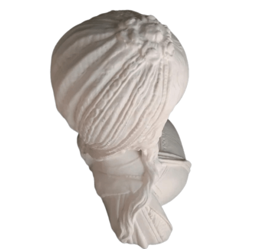 Bust of the Virgin on the pillar, Saint Galmier...