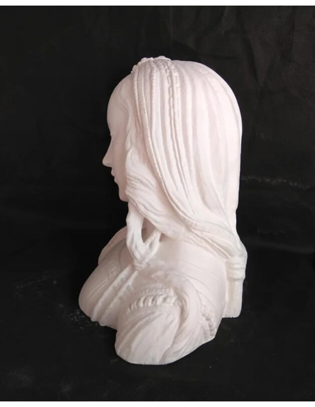 Bust of the Virgin on the pillar, Saint Galmier Church