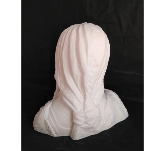 Busto de la Virgen del pilar, iglesia de Saint...