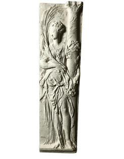 Low relief Angel carrying the flagellation column or La...