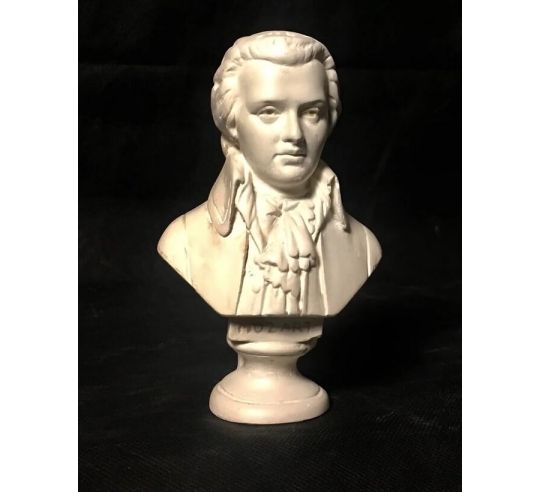 Bust of Wolfgang Amadeus Mozart