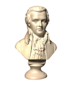 Busto de Wolfgang Amadeus Mozart