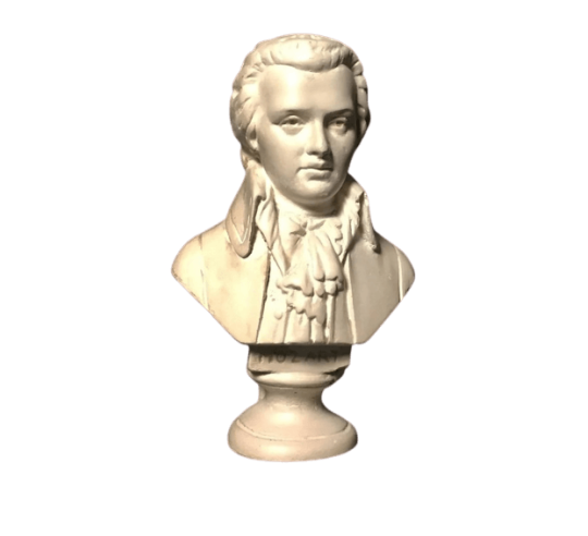 Bust of Wolfgang Amadeus Mozart