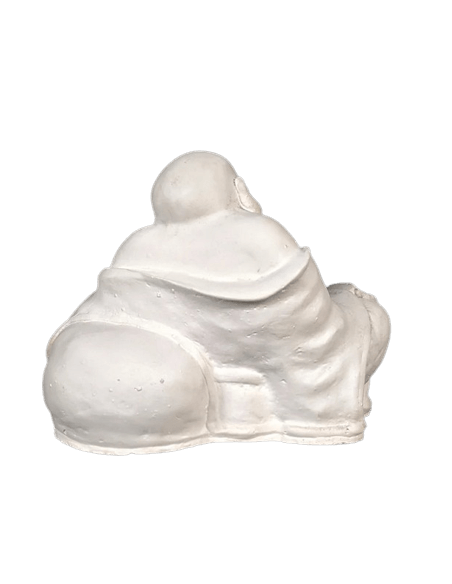 Estatuilla de Buda riendo sentado, símbolo de riqueza, Arte Chino