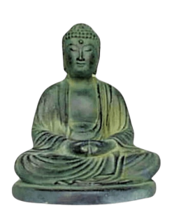 Statuette de Bouddha assis Sakyamuni, Art Chinois