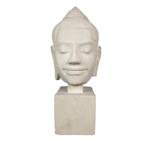 Buddha head Bayon style, Kmer Art