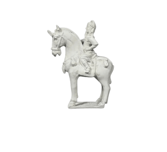Statuette of a Chinese rider from the Tang Dynasty