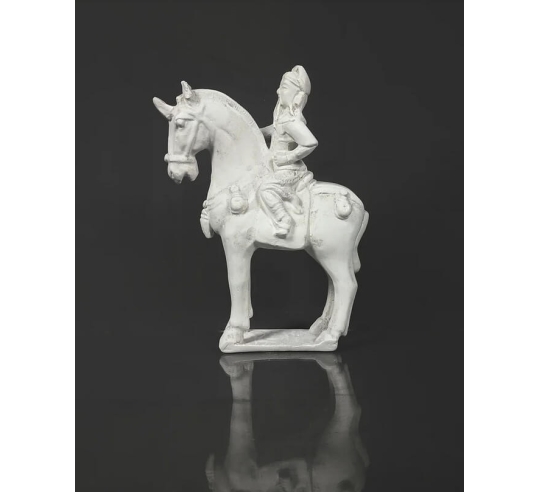 Statuette of a Chinese rider from the Tang Dynasty