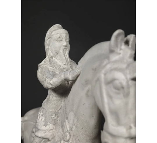 Statuette of a Chinese rider from the Tang Dynasty