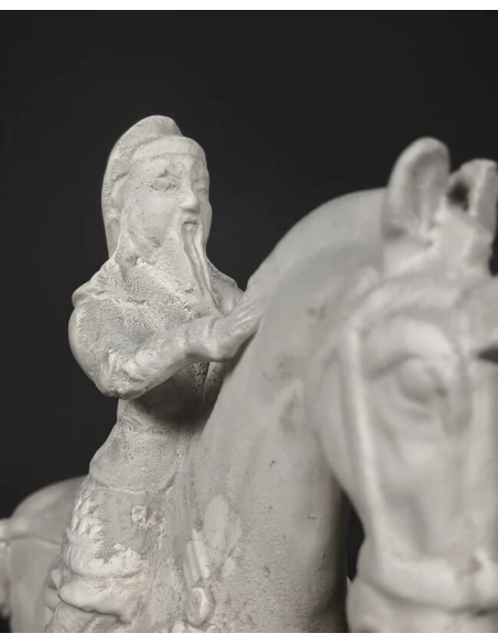 Statuette of a Chinese rider from the Tang Dynasty