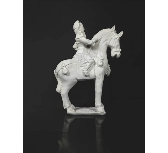 Statuette of a Chinese rider from the Tang Dynasty