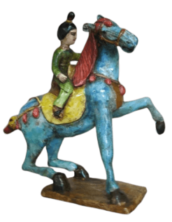 Statuette de Cavalière, Courtisane chinoise Dynastie Tang