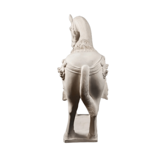 Statuette de Cheval de Guerre style Dynastie...