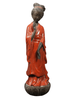 Statuette déesse Guanyin Bodhisattva ou déesse de la...
