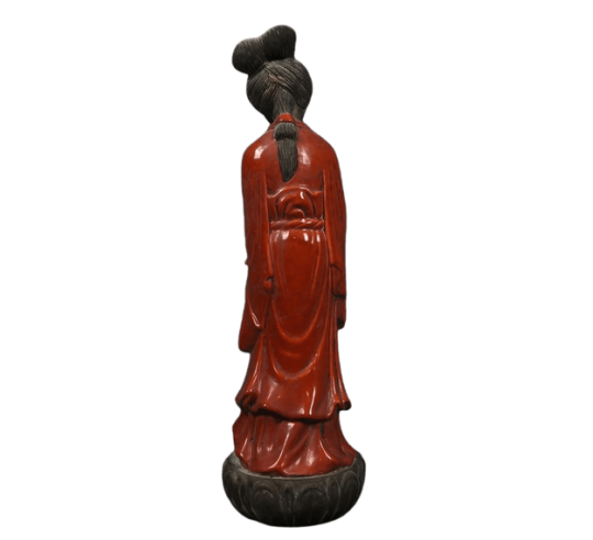 Statuette déesse Guanyin Bodhisattva ou déesse...