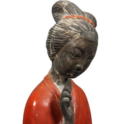 Statuette déesse Guanyin Bodhisattva ou déesse...