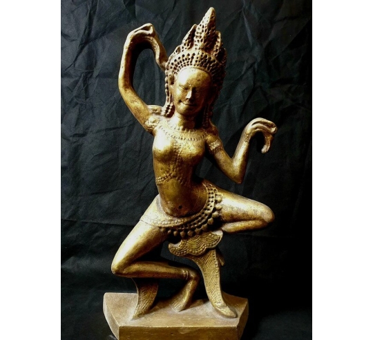 Statuette Apsara celestial dancer right hand...