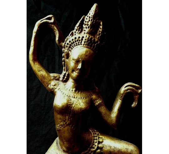 Statuette Apsara celestial dancer right hand...