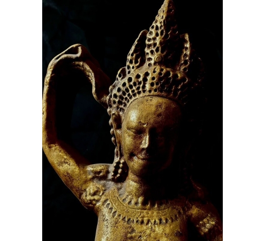Statuette Apsara celestial dancer right hand...