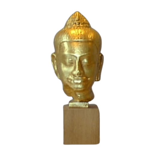 Head of Prajnaparamita Bayon style, Kmer art