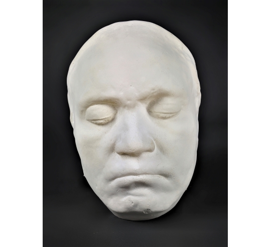 Mask of Ludwig van Beethoven during alive