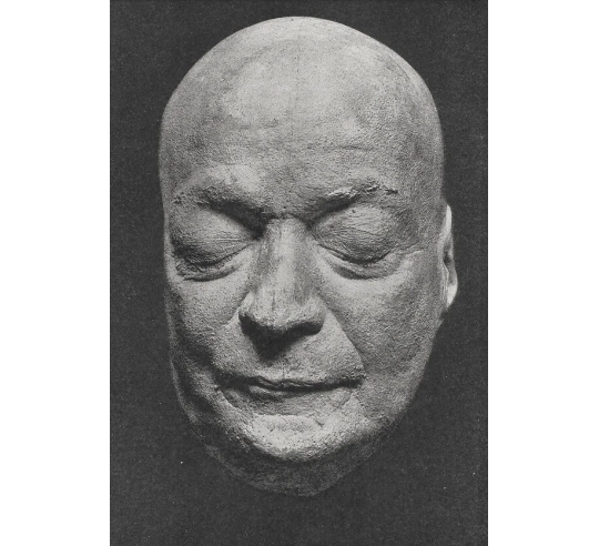 Máscara mortuoria de Pierre-Jean de Béranger en...