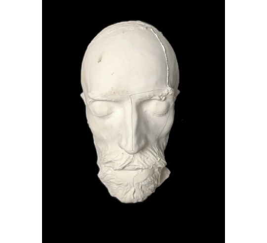 Máscara mortuoria de Jean-Baptiste Carpeaux en...