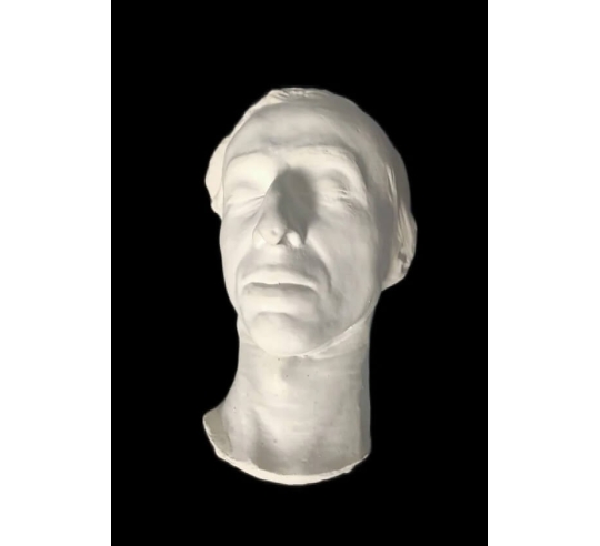 Masque mortuaire de Frédéric François Chopin...