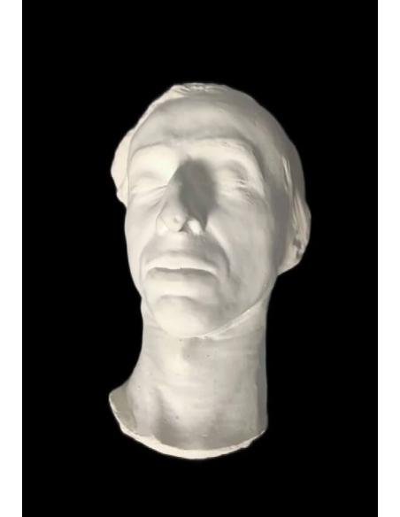Mortuary mask of Fryderyk François Chopin on his deathbed after Auguste Clésinger.