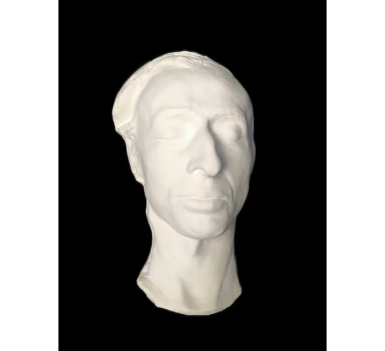 Mortuary mask of Fryderyk François Chopin on...