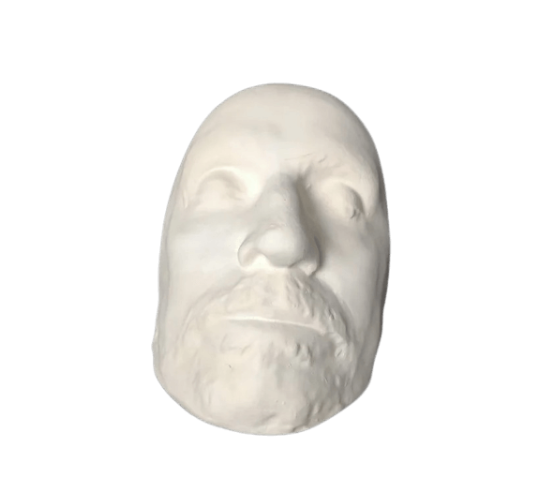 Máscara mortuoria de Oliver Cromwell en su...